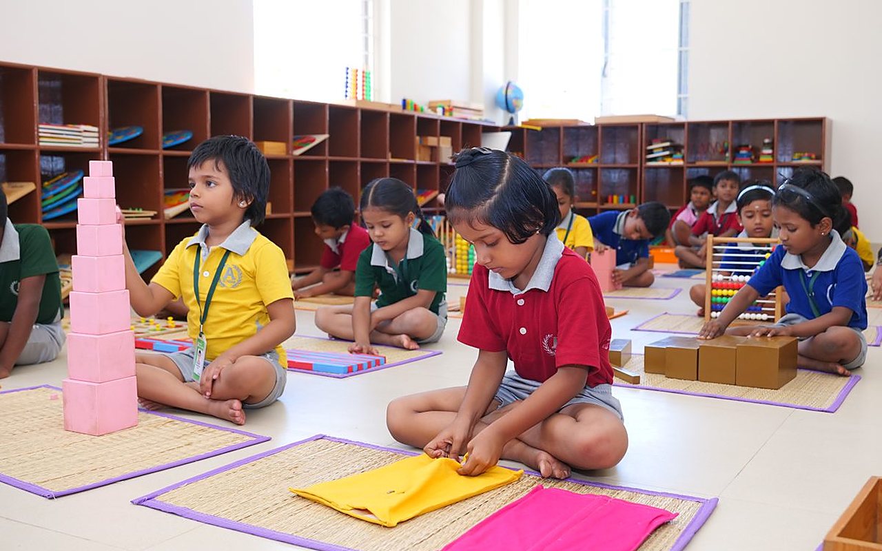 Montessori & ECCE early years at Alagar Public School